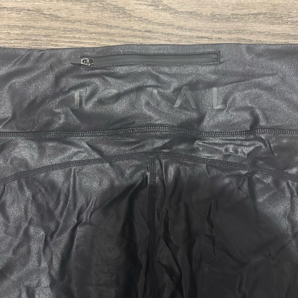 Alala Black Track Pants with Mesh Panels and High-Rise Waistband size small - Picture 6 of 9